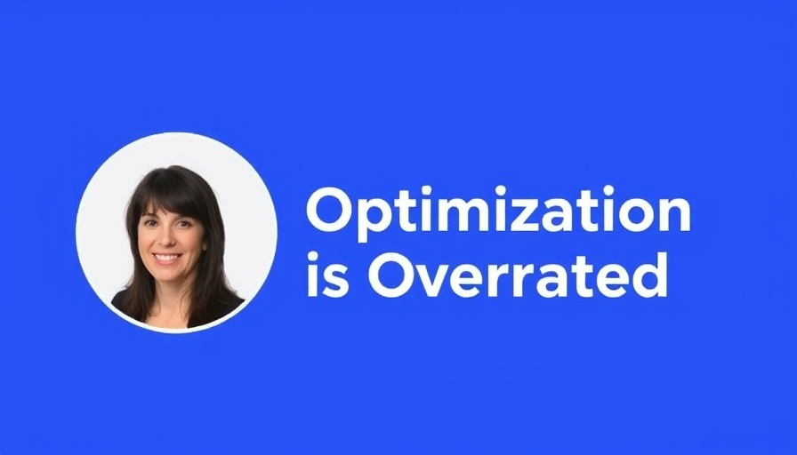 SEO chunk optimization discussion headline on blue background