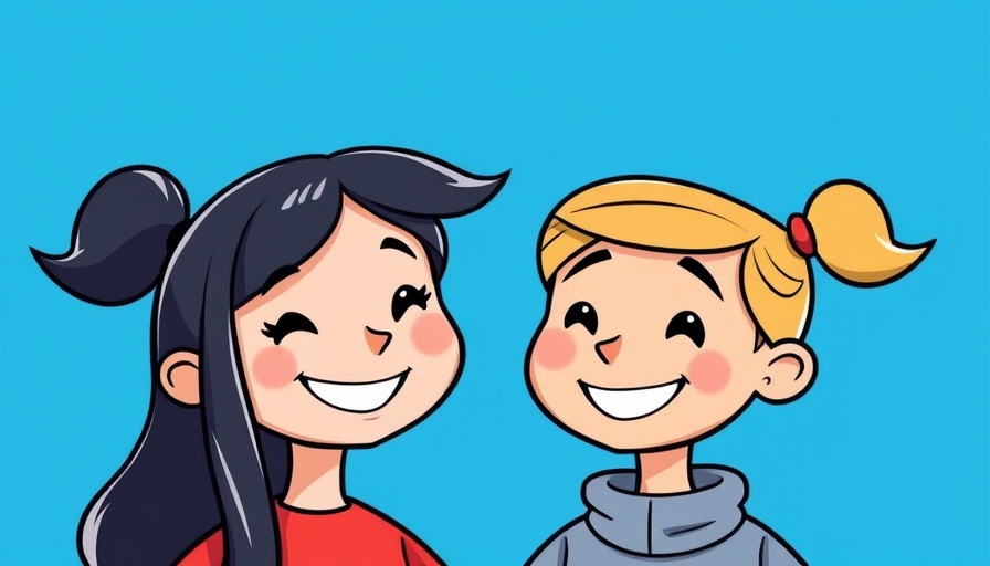 Cartoon characters smiling, representing ChatGPT and SerpApi.