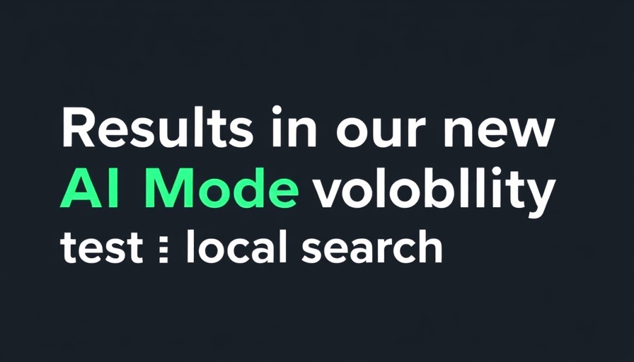 AI Mode volatility test blog header.