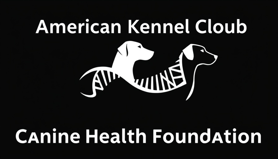 American Kennel Club Canine Health Foundation logo focusing on canine epilepsy research