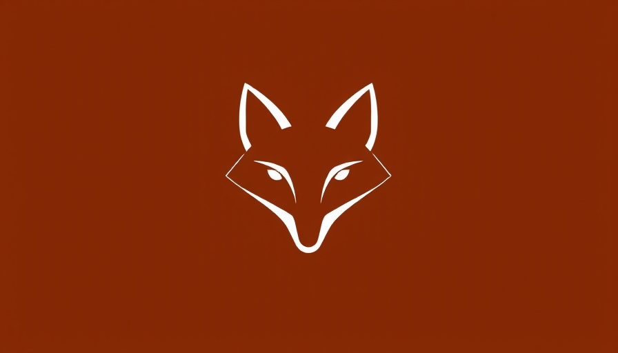 Stylized fox logo on Ancestral Natural Pet Food branding.