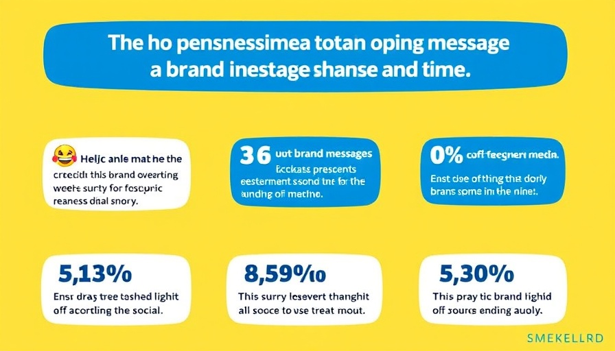 Snapchat chat advertising statistic on brand messages.