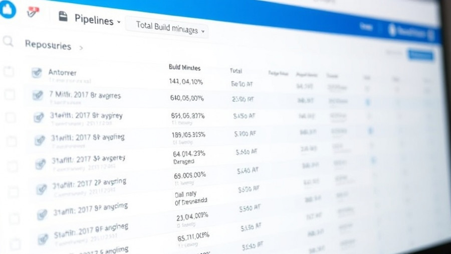 Screenshot of Atlassian Pipelines Billing Panel with repository usage.