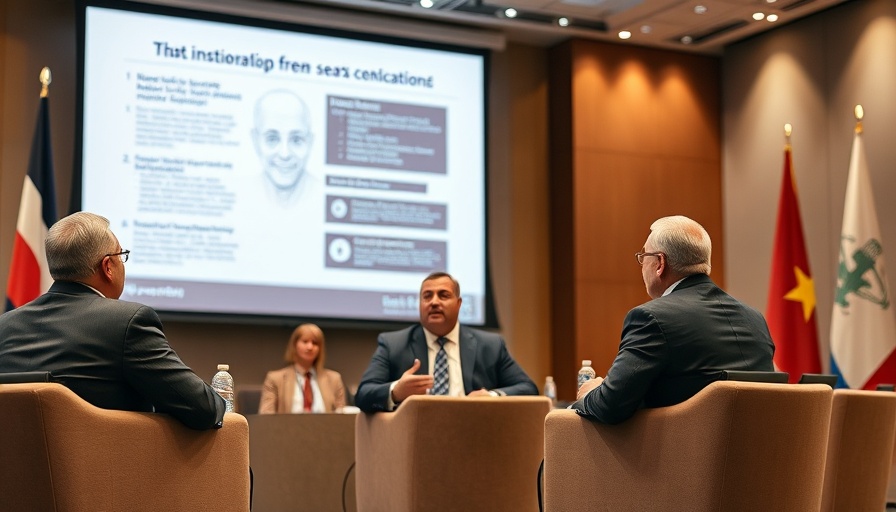 Panel discussion on disability employment with presentation.