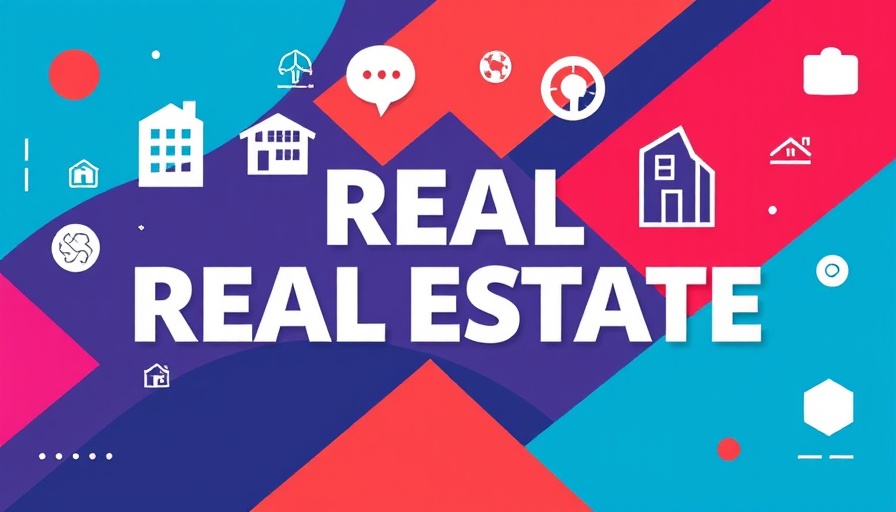 NAR Consumer Guide abstract design with real estate icons