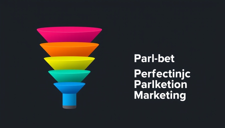Colorful marketing funnel diagram for Full Funnel Performance Marketing on dark background.