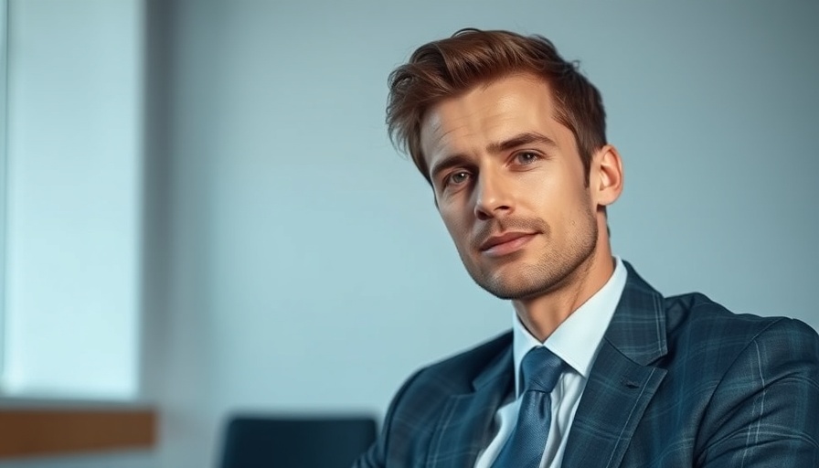 Professional man discussing OpenAI Developer Tools for AI Agents in an office setting.