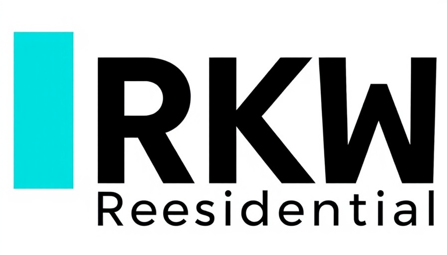 RKW Residential logo, modern design with turquoise accent.
