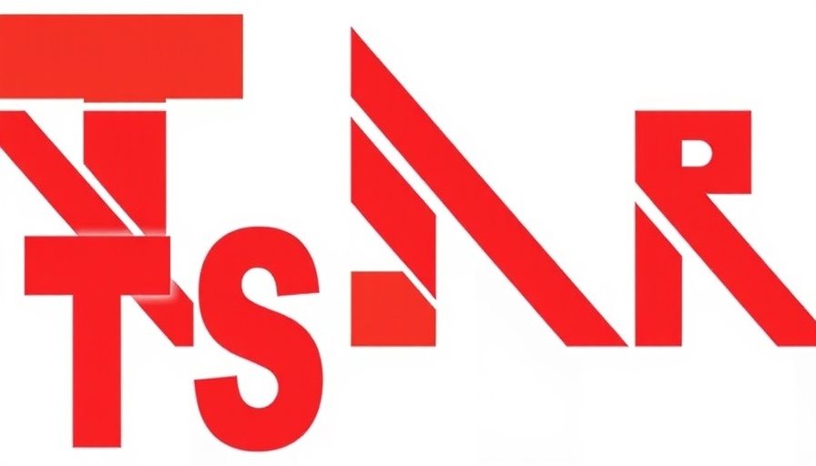 TSR logo with red letters and black diagonal stripes, Director of Ad Marketing & Sales
