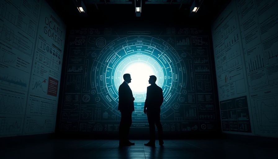 Silhouette of man observing business strategy for Agile DevOps.