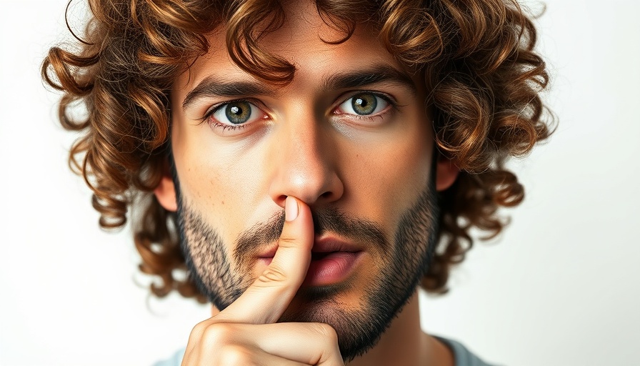 Man signaling silence for DevSecOps concept.