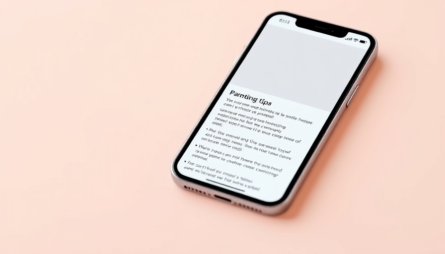 Dr. Becky parenting app interface on smartphone.