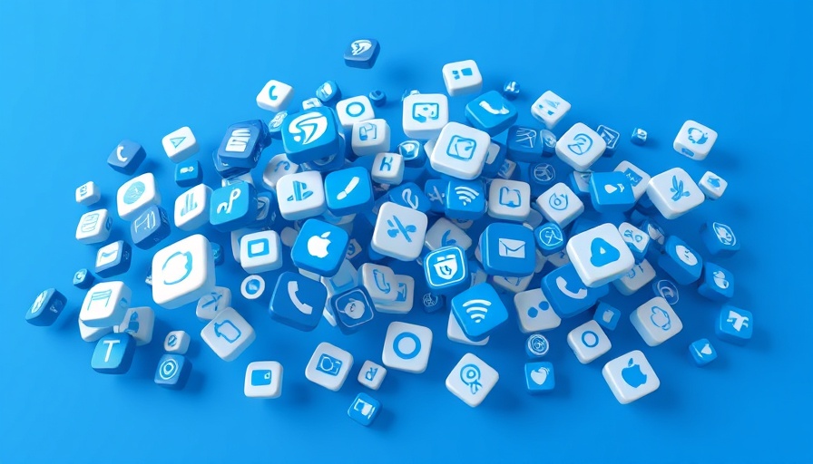 Stylized app icons cascade against blue for Microsoft PowerToys.