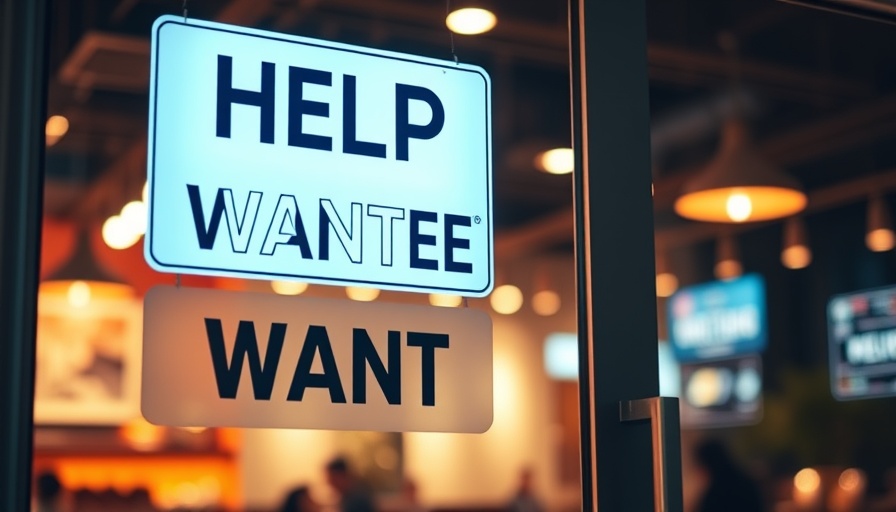Help Wanted sign indicating marketing hiring growth opportunities.