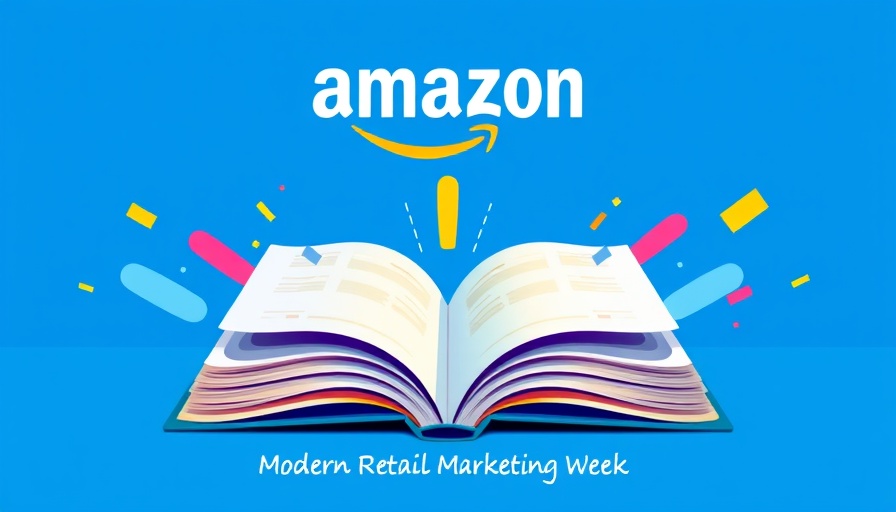 Amazon sellers marketing strategies concept with logo and book.