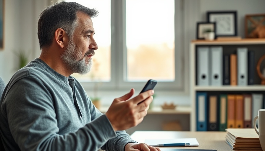 Thoughtful coach standing out on LinkedIn, looking out window.