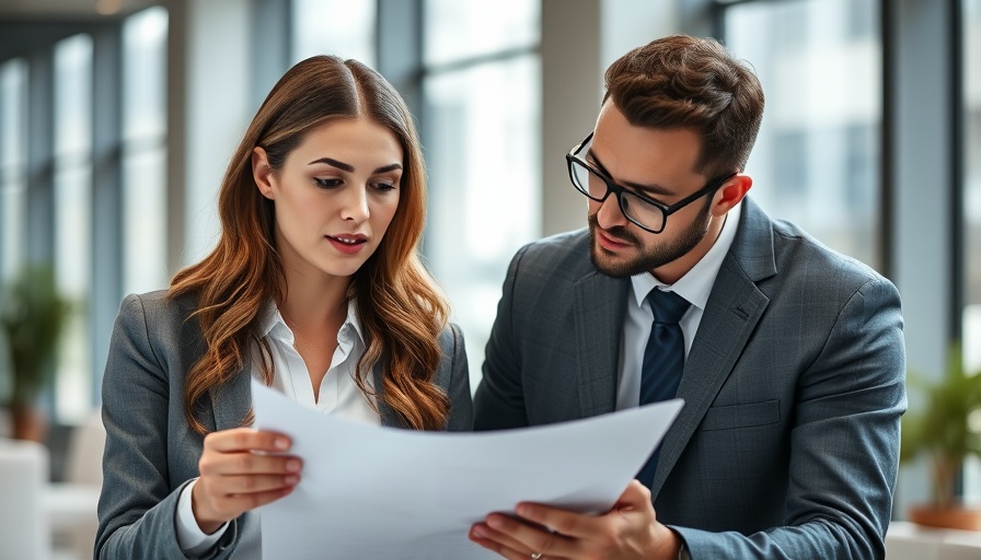Discussing financials in need of an accountant for your small business