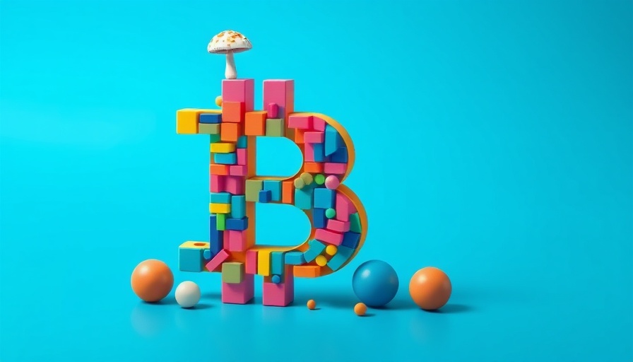 Creative 3D Bitcoin symbol sculpture evoking online scams awareness.