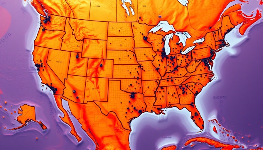 Map showing activists for No Kings Day protests in the U.S.