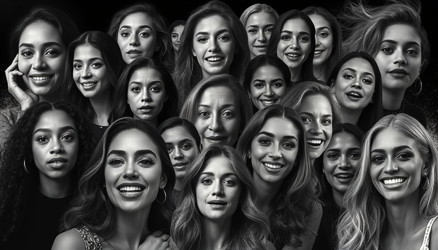 Collage of influencers illustrating deceptive influencer advertising.