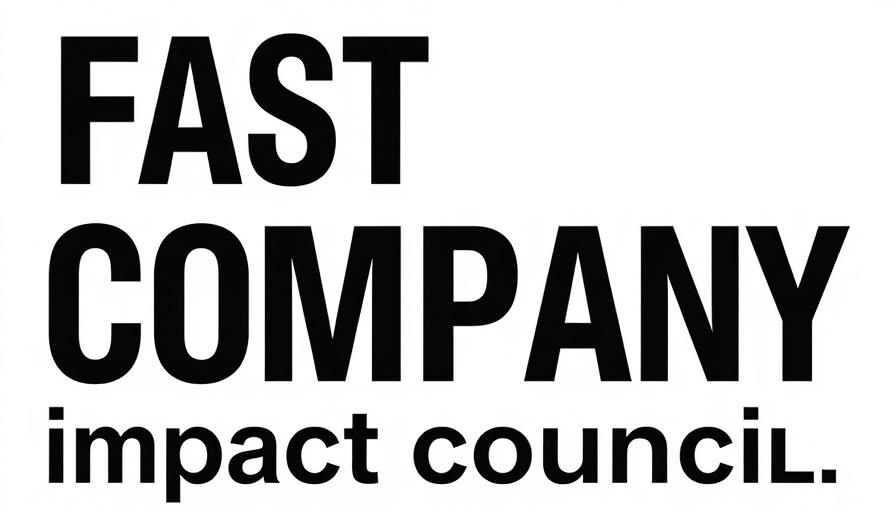 Modern typography of 'Impact Council' on white background.