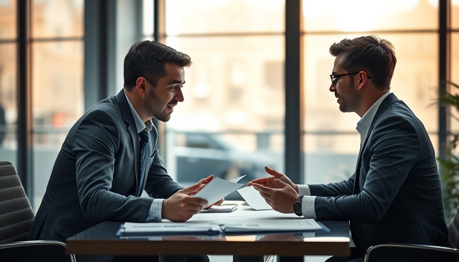 People discussing investing in later-stage companies, reviewing documents.