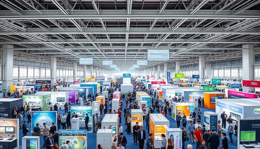 Biotech Innovators conference showcasing industry exhibitions.