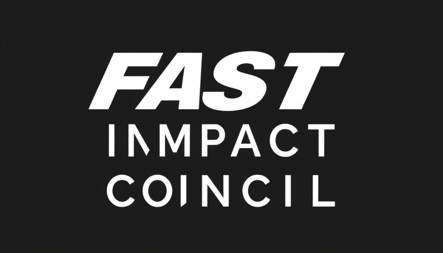 Fast Company Impact Council logo design in bold typography
