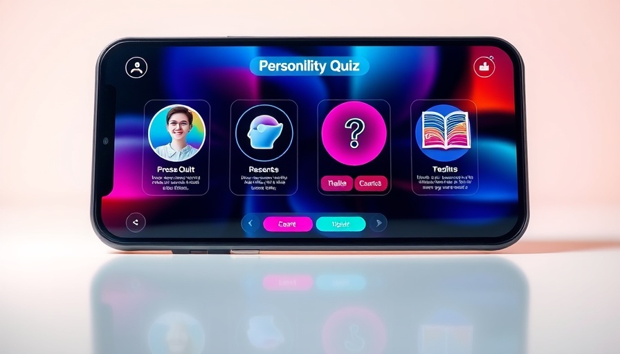 Atlassian App Personality Quiz on a sleek interface.