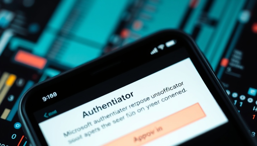 Microsoft Authenticator approval request on phone screen.