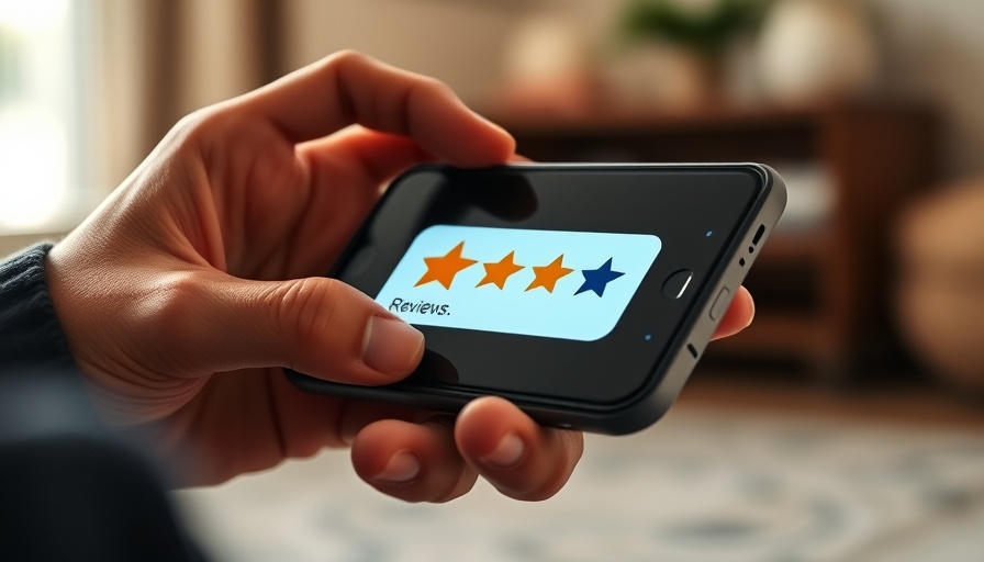Responding to online reviews on a smartphone, modern digital context