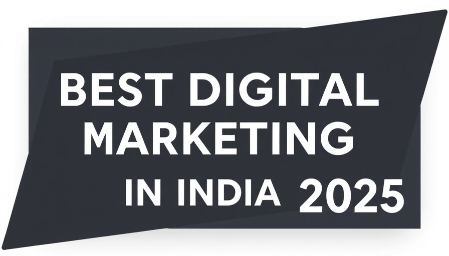 Title graphic on Best Digital Marketing Agency in India 2025.