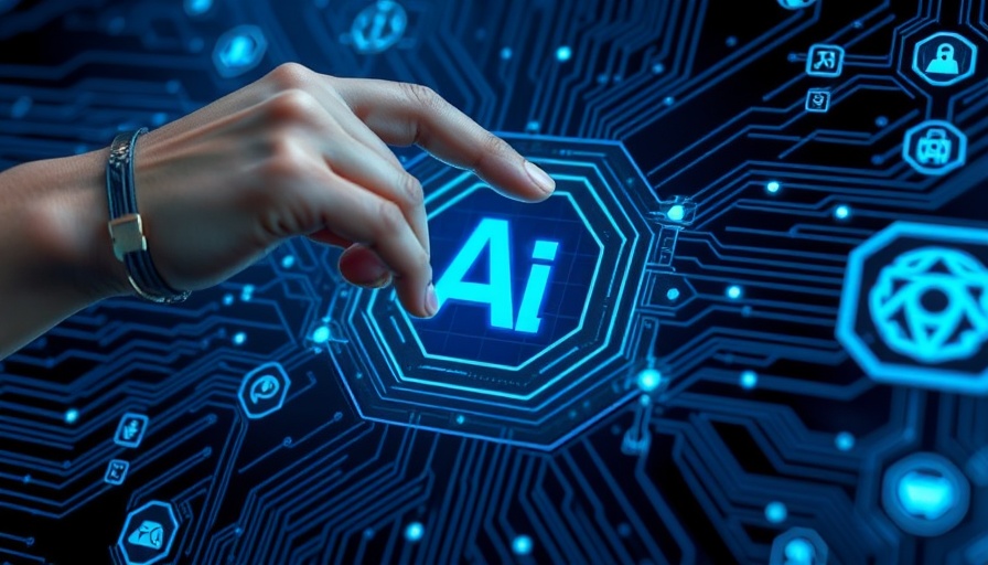 AI integration interface for DevOps teams, futuristic design