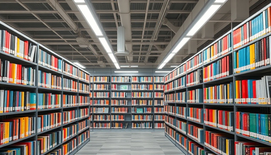 Modern library bookshelves showcase - how business leaders can learn from libraries.