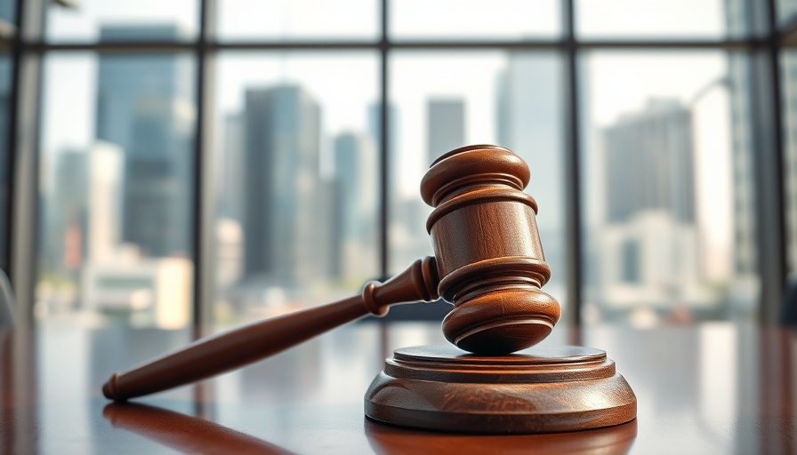Broadcom VMware Acquisition Legal Action represented by gavel in office.