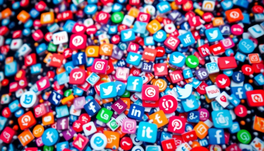 Social media icons representing Reddit effect on stock volatility.