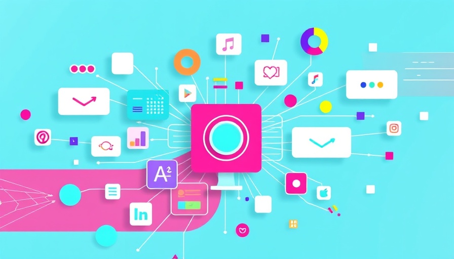 Abstract graphic illustrating AI technologies behind speech editing