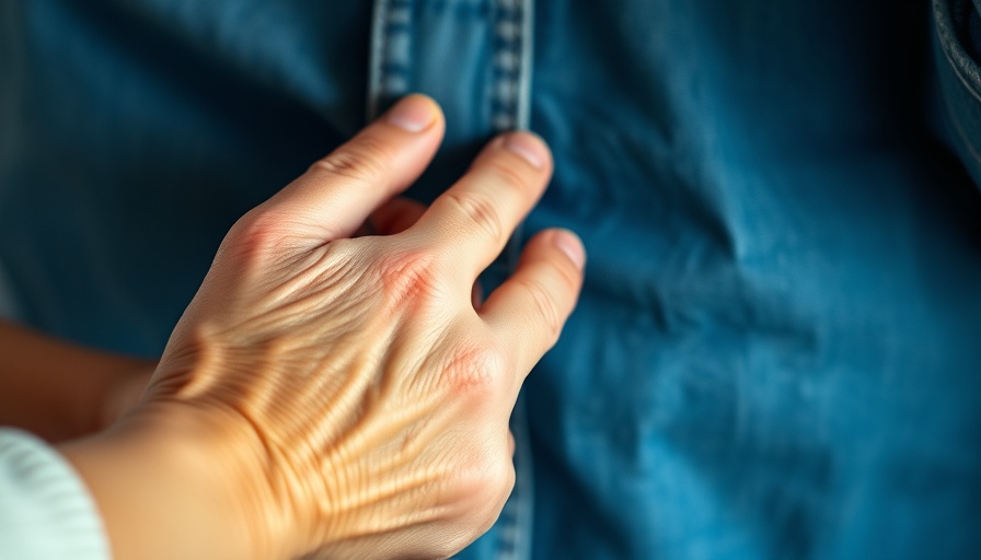 Aged and young hands showing aging process for CEOs.