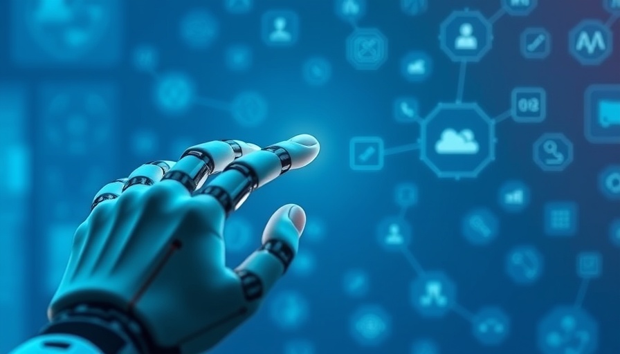 AI and human hand interaction showing advanced collaboration.