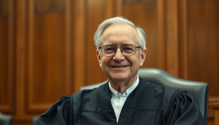 Judge Frank Caprio's social media features a smiling elderly man in two settings.