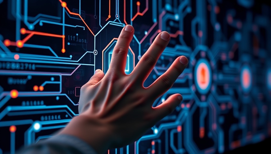 AI integration with advanced digital interface in infrastructure automation.