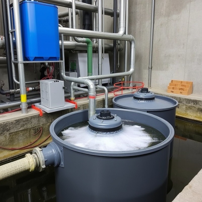 Innovative industrial waste water solution for sustainable processing.
