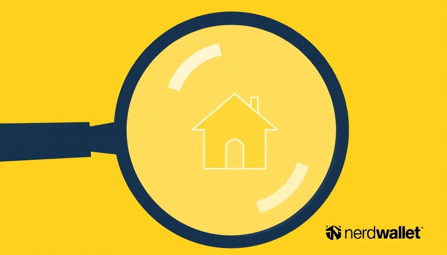 Nerdwallet's Mortgage Rates Today graphic with house icon.
