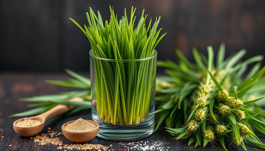 Fresh wheatgrass shot with powder, benefits of wheatgrass shots.