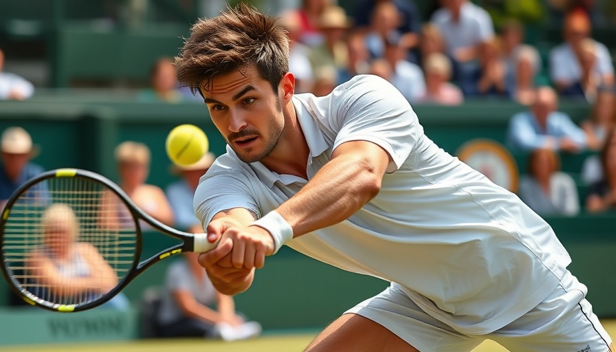 Novak Djokovic vs Flavio Cobolli Wimbledon 2025 match action.