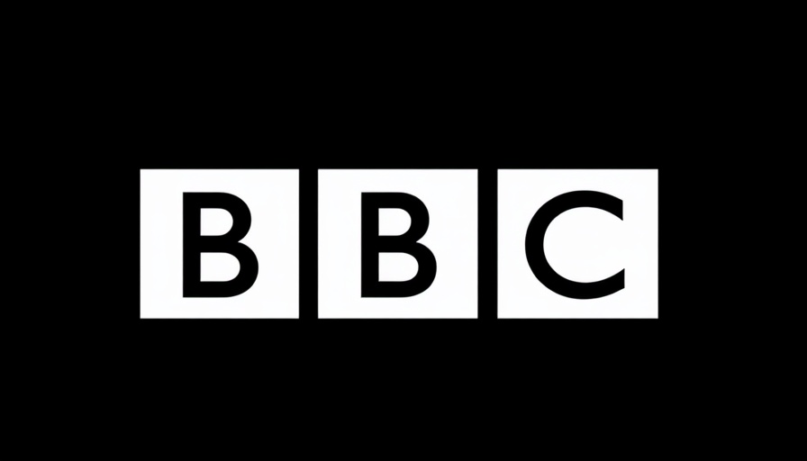 BBC logo in bold white on black background
