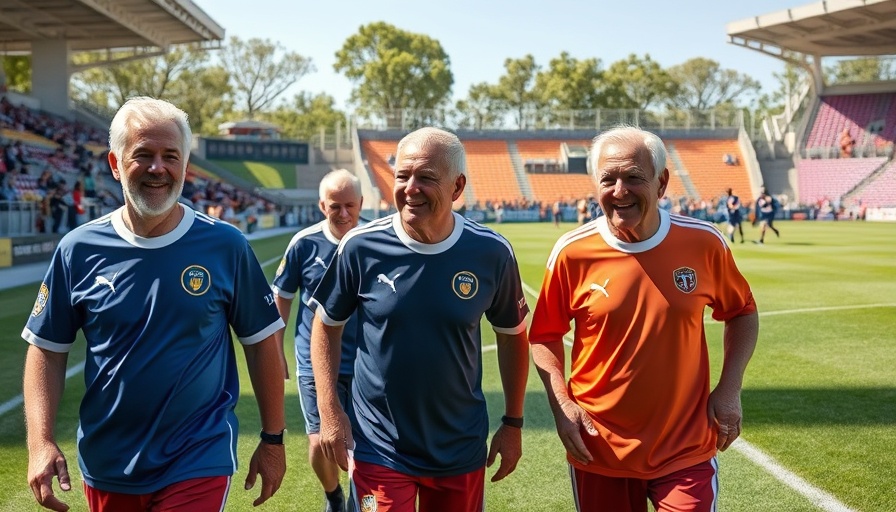 Wales Over 50s Walking Football Championship, elderly men in action.