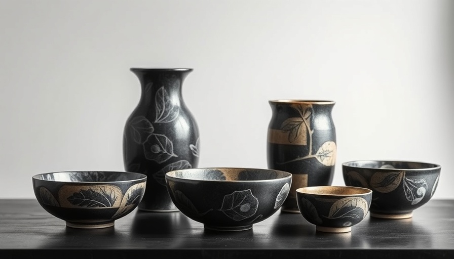 Intricate ceramic art pieces from Hannan Jones' Perspective(s) exhibition.