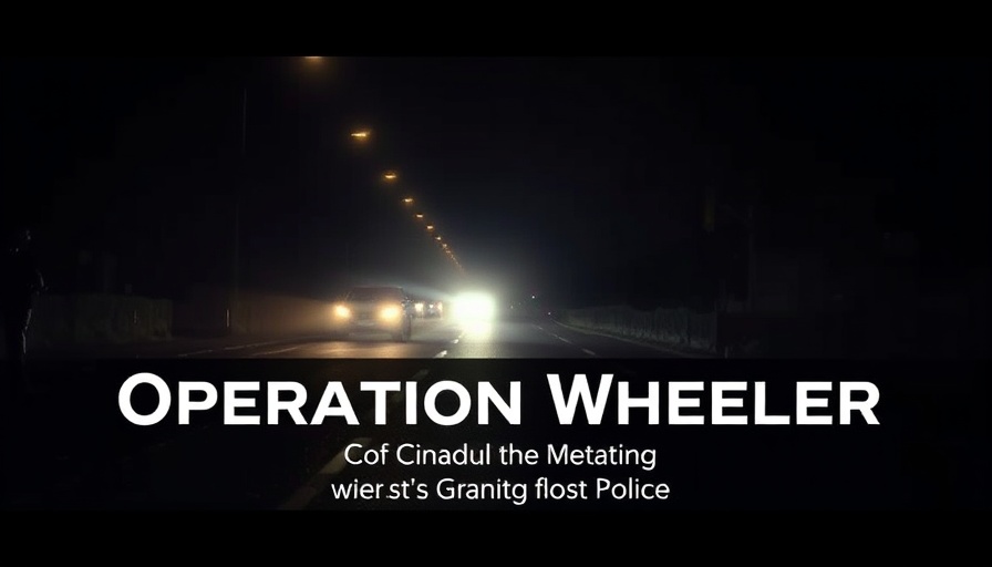 Reckless A48 Driving Incident captured in nighttime operation, highlighting illegal racing.
