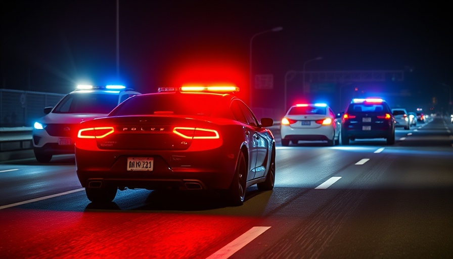 Gwent Police Speeding Driver Operation Wheeler on highway at night.
